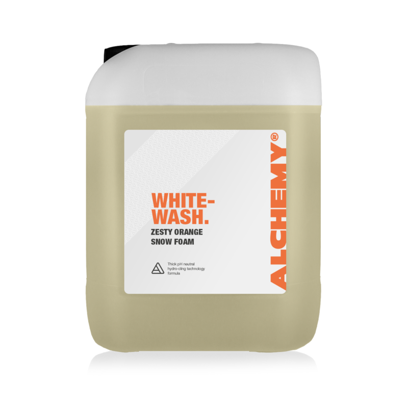 Alchemy Whitewash Zesty Orange Snow Foam - 5 Litres
