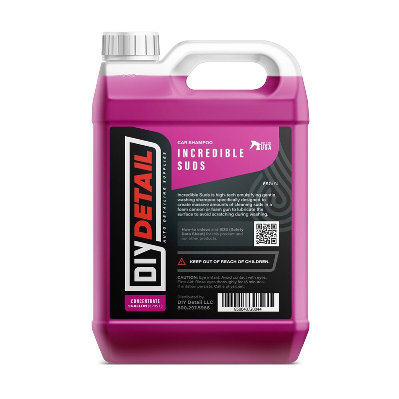 DIY Detail Incredible Suds Shampoo - 3.78 Litres 128oz