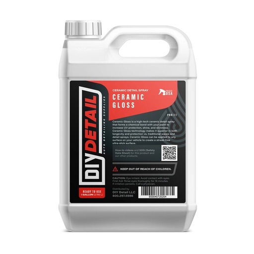 [DIY-GW128] DIY Detail Ceramic Gloss Detail Spray - 3.78 Litres 128oz